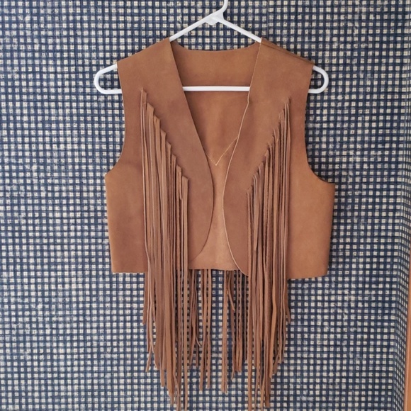 Jackets & Blazers - Leather vest